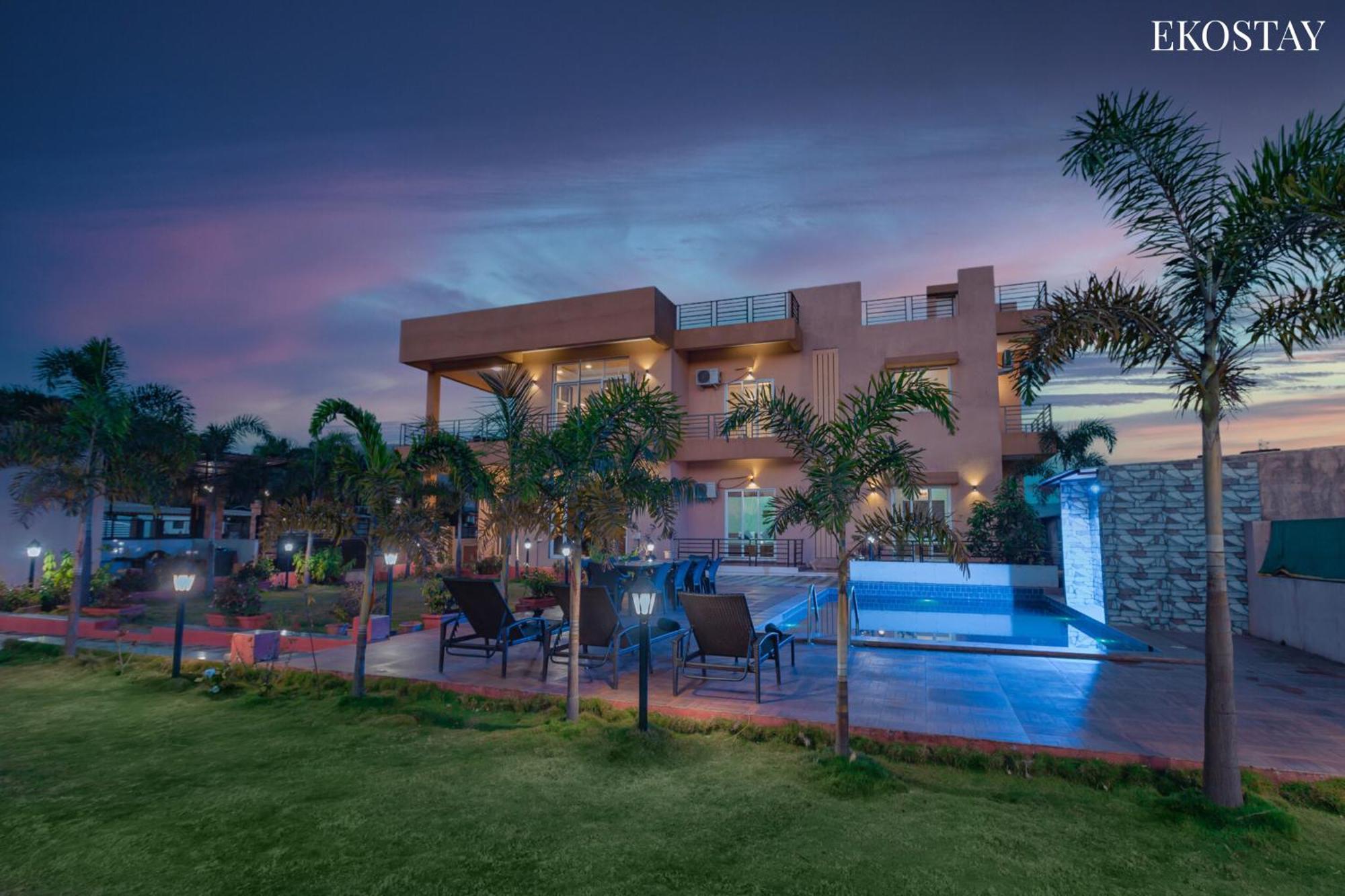 Eko Stay - Octagon Farms Villa Lonavala Kültér fotó