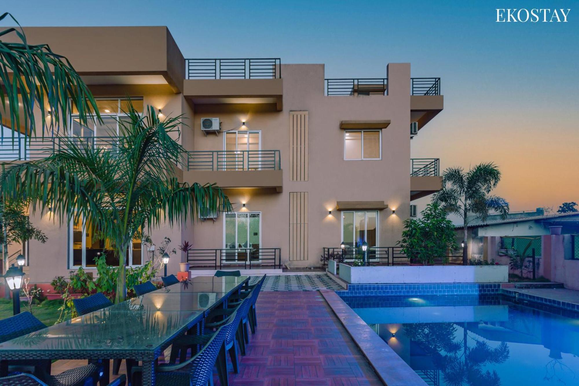 Eko Stay - Octagon Farms Villa Lonavala Kültér fotó